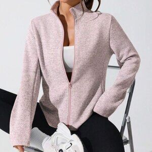 Women's Front Zip Long Sleeve Casual Comfortable Sports Jacket